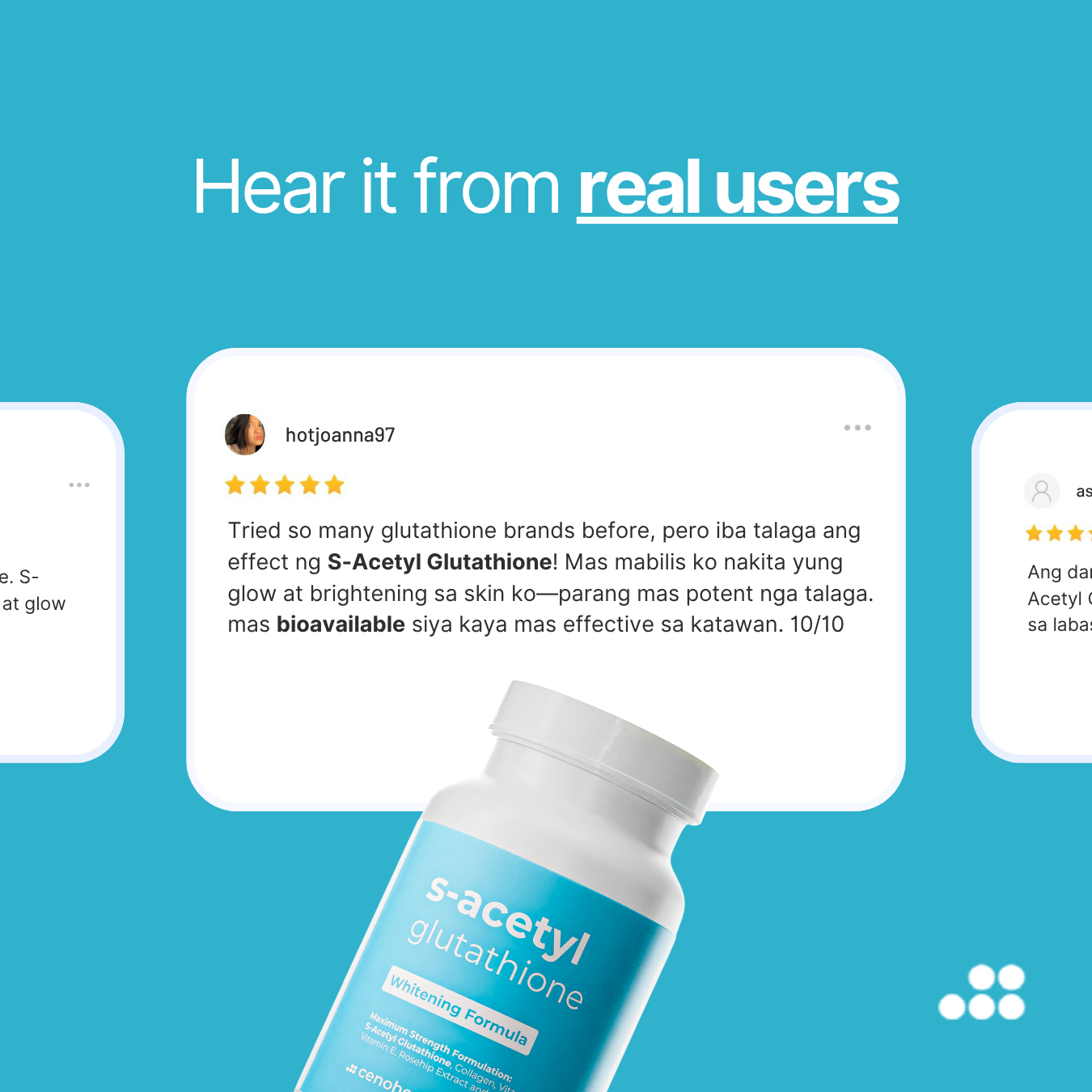 S-Acetyl Glutathione Whitening Capsule Supplement